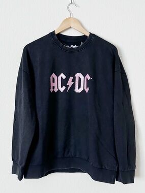 AC/DC Band Graphic Pullover